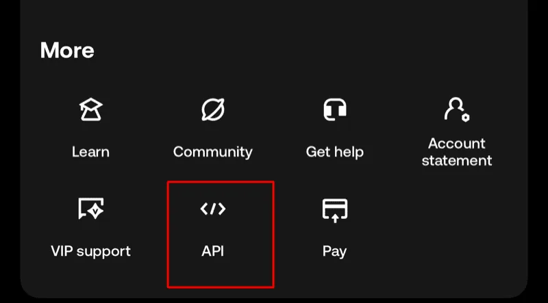 More 清單點 API