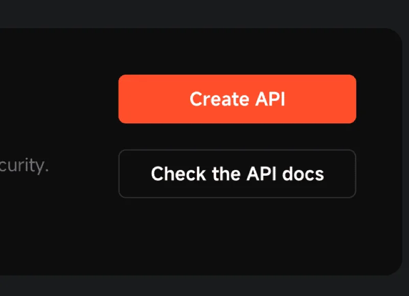 點 Create API 建立金鑰